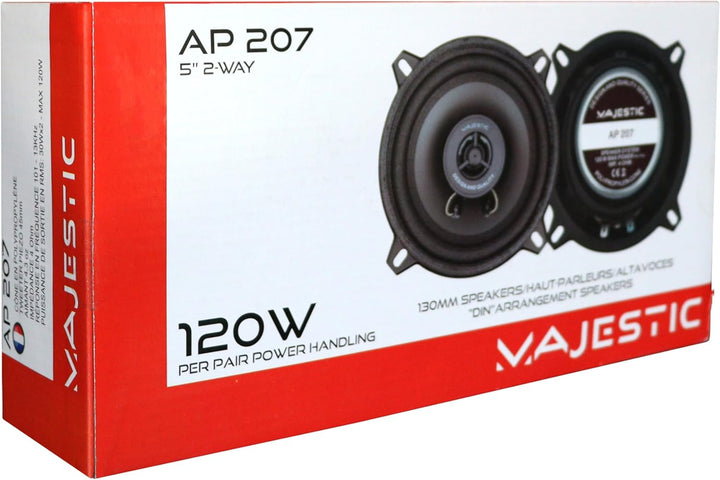 Majestic ap207bl Auto-Lautsprecher, 30 W