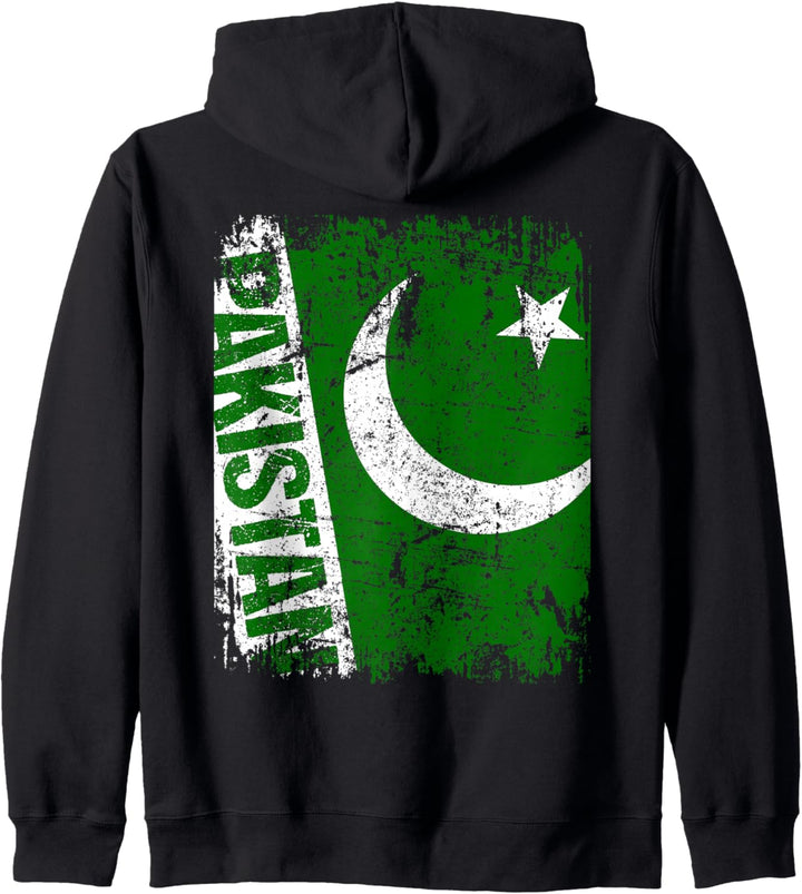 PAKISTAN Flagge Damen Herren Kinder PAKISTAN Kapuzenjacke