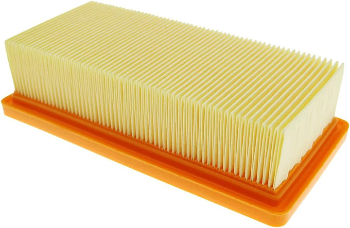 WuYan 2 Stück Flachfaltenfilter Für Kärcher AD 4 Premium Filter KFI 7420 Staubsaugerfilter für Kärch