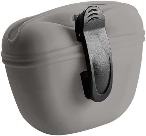HUNTER Silikon Snackbeutel Sansibar Morsum M, grau/beige M Grau/Beige, M Grau/Beige