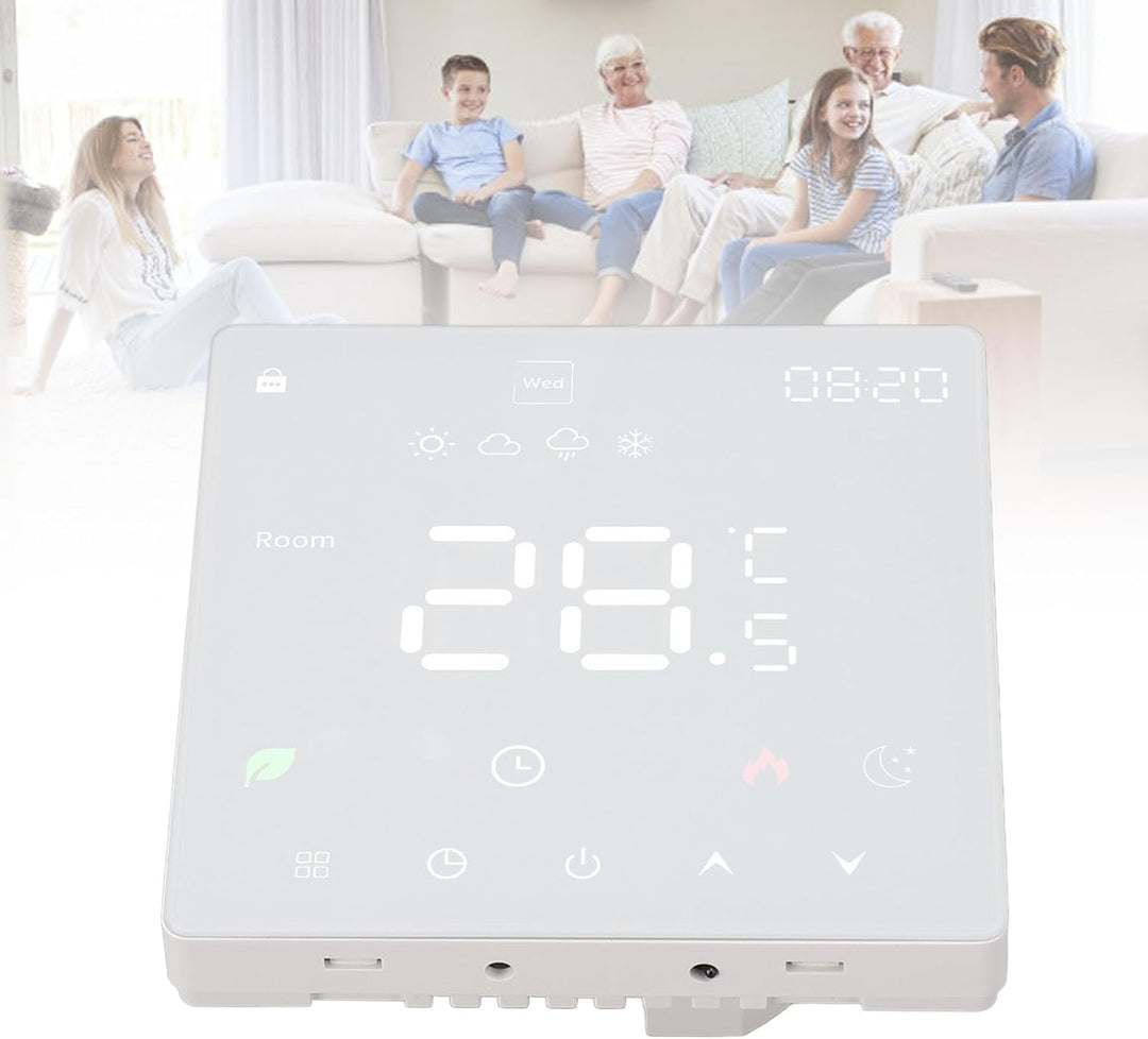 Touch Smart-Fussbodenheizungsthermostat mit Präziser Temperaturregelung für Zuhause/Hotel/Büro, Elek