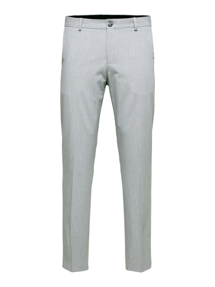 Selected Homme Male Hose 175 Slim fit, Light Grey Melange
