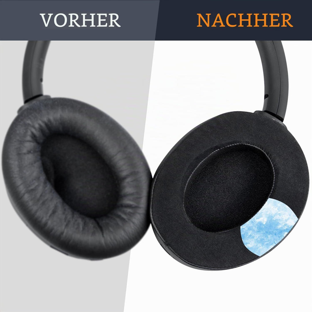 SOULWIT Kühlgel Ersatzpolster Ersatz Ohrpolster für Sony WH-1000XM4 (WH1000XM4) Kopfhörer, Ohrpolste