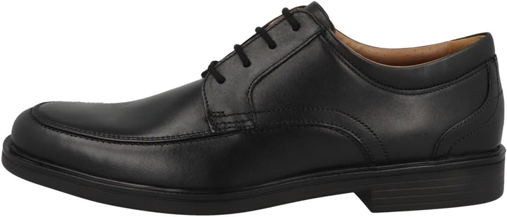 Clarks Herren Un Aldric Park Derbys 39.5 EU Black Leather, 39.5 EU Black Leather