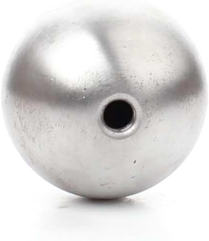Stahl Kugel Ø 40 mm mit M8 Gewinde | Hohlkugel | Zierkugel mit Gewinde Stabkugel Endkappe | 1 x Kuge