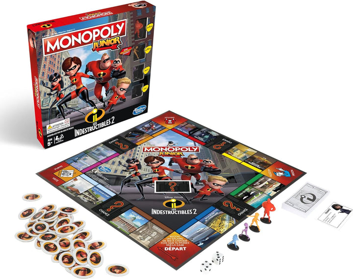 Monopoly – Spiel Junior Unzerstörbares – Gesellschaftsspiel – E1781