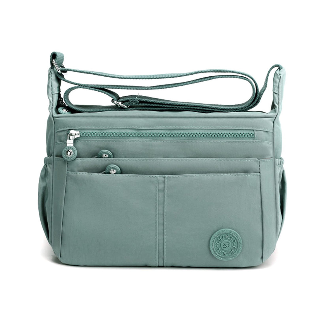 FANDARE Casual Schultertasche Damen Leichte Umhängetasche Wasserdicht Nylon für Sporttasche Arbeitst