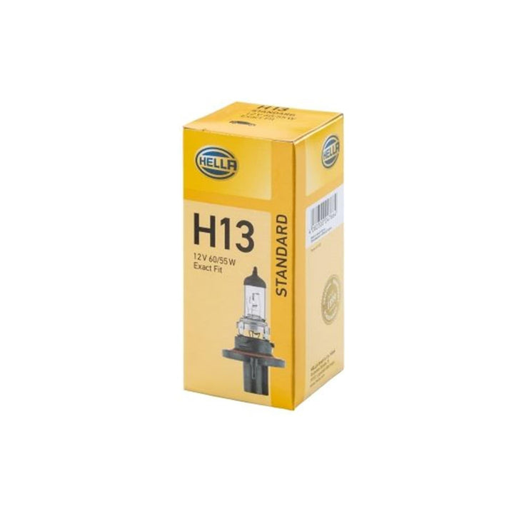 HELLA 8GJ 008 837-121 Glühlampe - H13 - Standard - 12V - 60/55W - Sockelausführung: P26,4t - Schacht