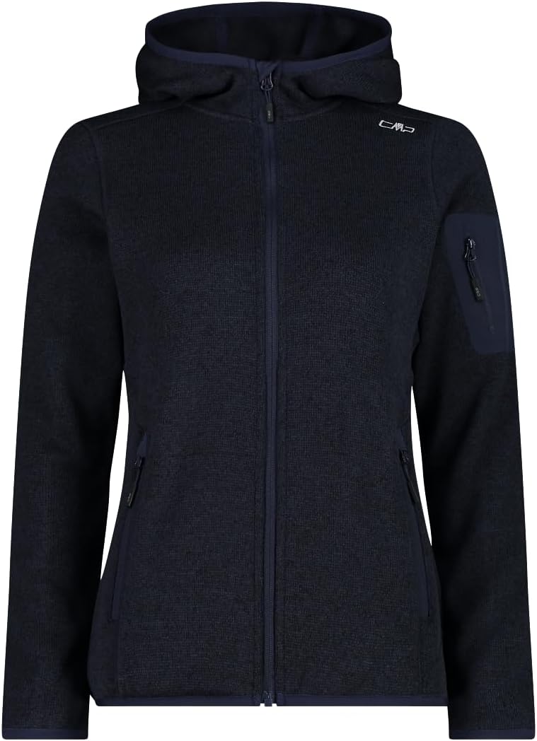 CMP Damen Hoodie Rain Jacke Regenjacke Hardshelljacke XXS B. Blue, XXS B. Blue