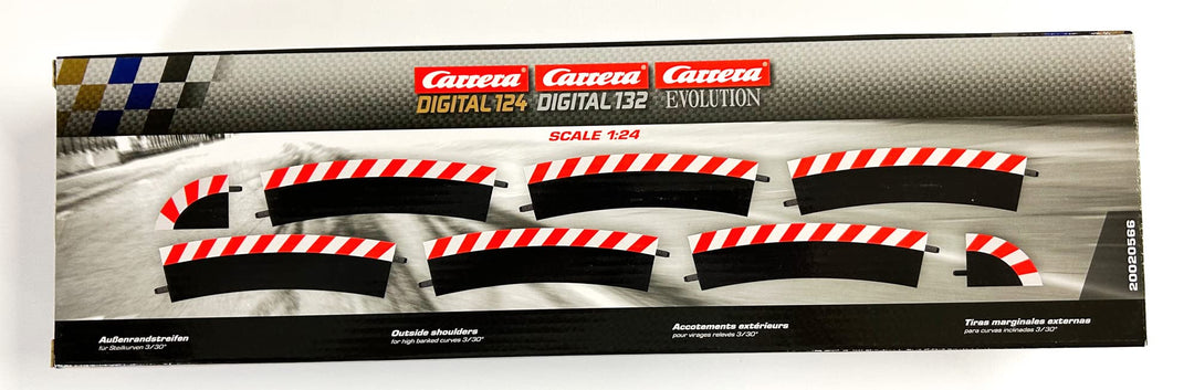 Carrera 20563 - Exclusiv/Evolution - Aussenrandstreifen 3/30°