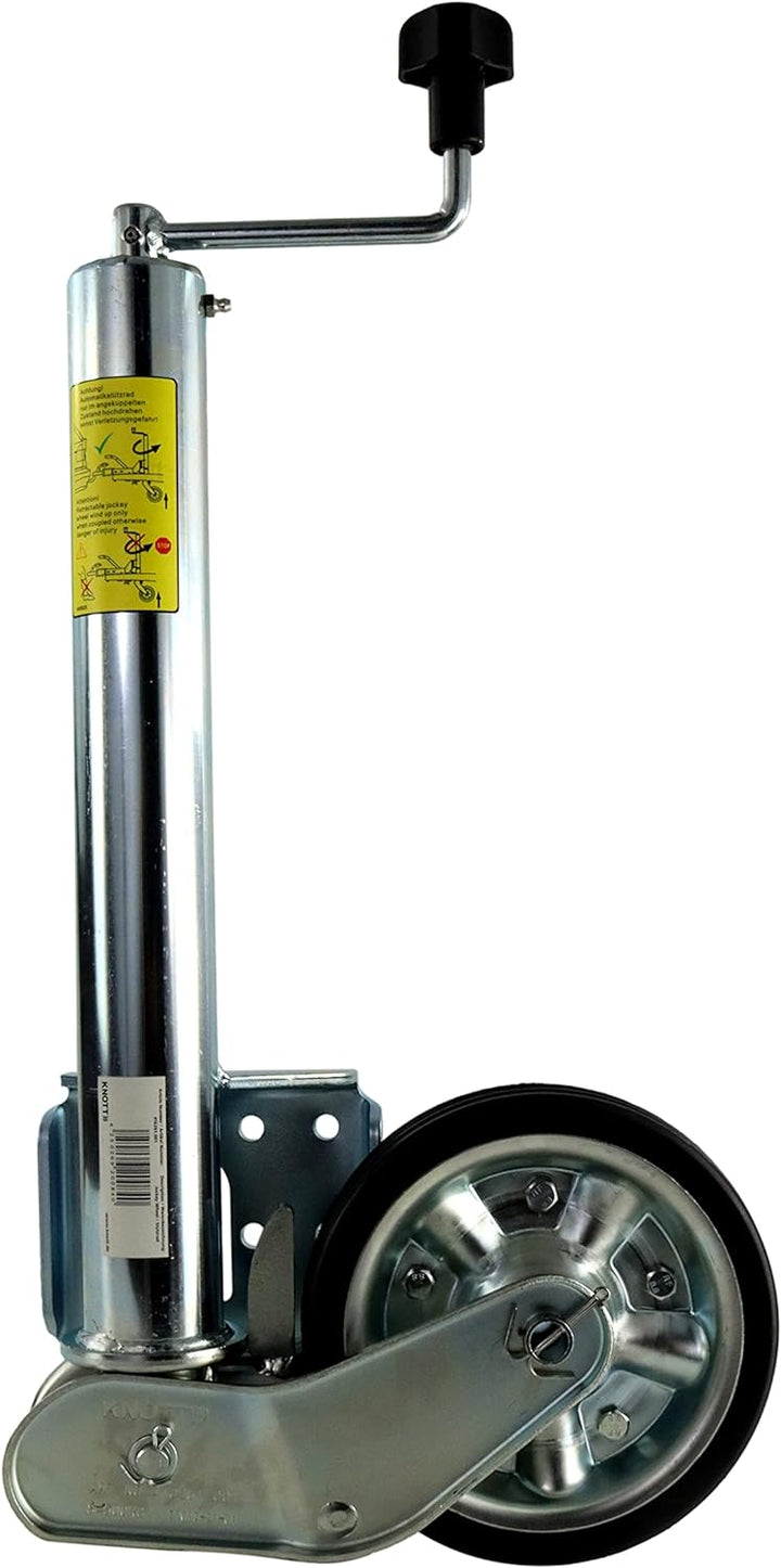 p4U Autom. Stützrad Original Knott Schwerlast 500kg PKW Anhänger Spornrad 200x50mm 416261.00