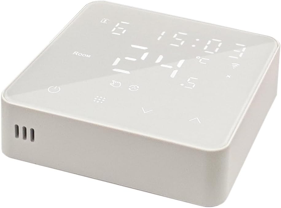 Automat-on Zigbee Thermostat Fussbodenheizung | BAT2 mit Batteriebetriebener | Steuerung Wandthermos