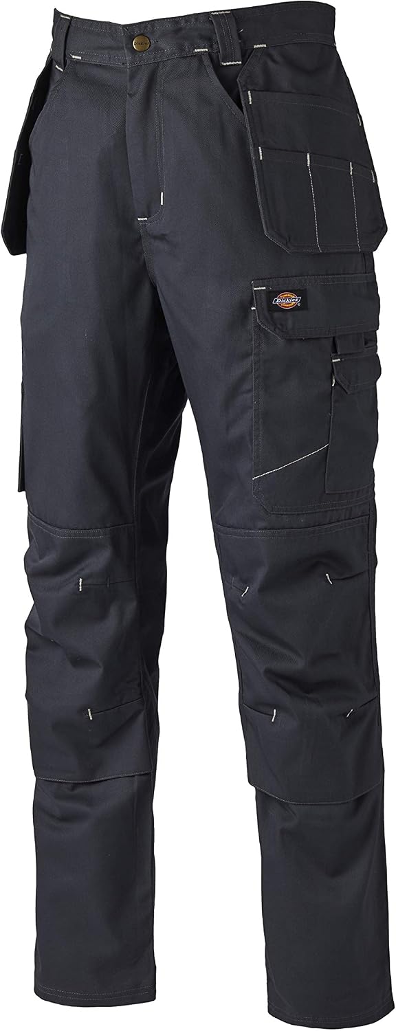 Dickies - Trousers for Men, Redhawk Pro Pants, Regular Fit, Grey, 26W Grau 26W / 32L, Grau 26W / 32L