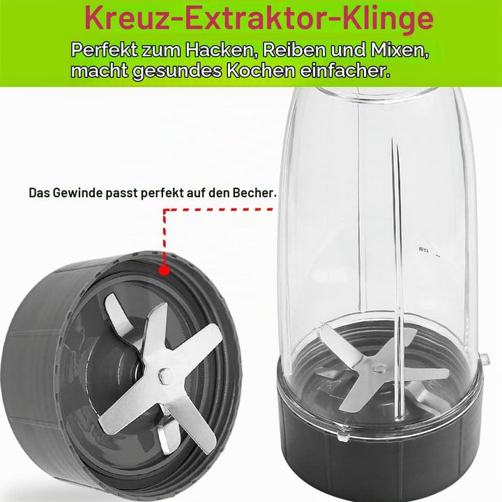 2er-Pack Ersatz Entsafter Klingen für Nutribullet 600Watt/ Pro 900 Watt Extractor Nährstoff Extrakto