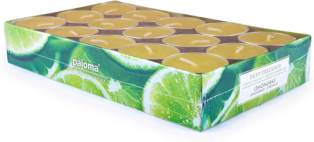 pajoma Duft Teelichte 240 Stück Duftkerzen frische fruchtige Frühjahr Sommer Düfte, 8X 30 Teelichte