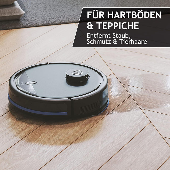Hoover HG5 Saugroboter mit Wischfunktion und App-Steuerung inkl. Karte und Zeitplan – HYDRO Roboter