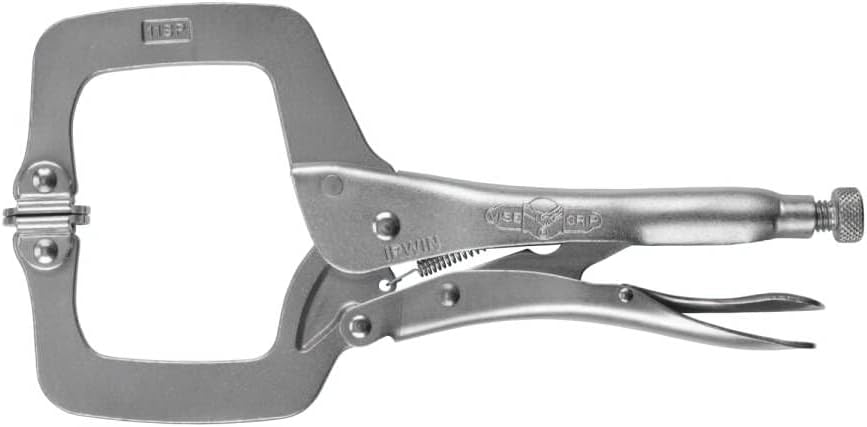 IRWIN VISE-GRIP Original Verriegelungszange mit Drehpads, 27,9 cm (11 Zoll) (20) Normale Schraubzwin
