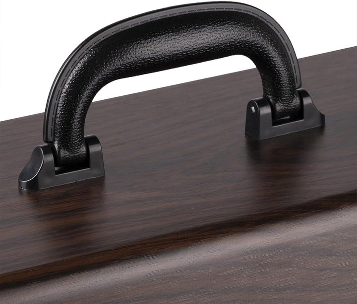 Audizio RC32 - Robuster Koffer für Schallplatten Aufbewahrung - Design Vinyl Holder - Plattenkoffer