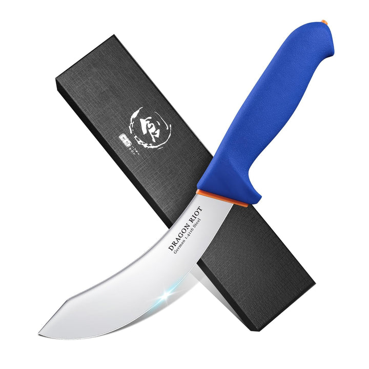 DRAGON RIOT Ausbeinmesser profi Schlachtermesser, 6 Zoll Fleischmesser Flexibel Metzgermesser, Grill
