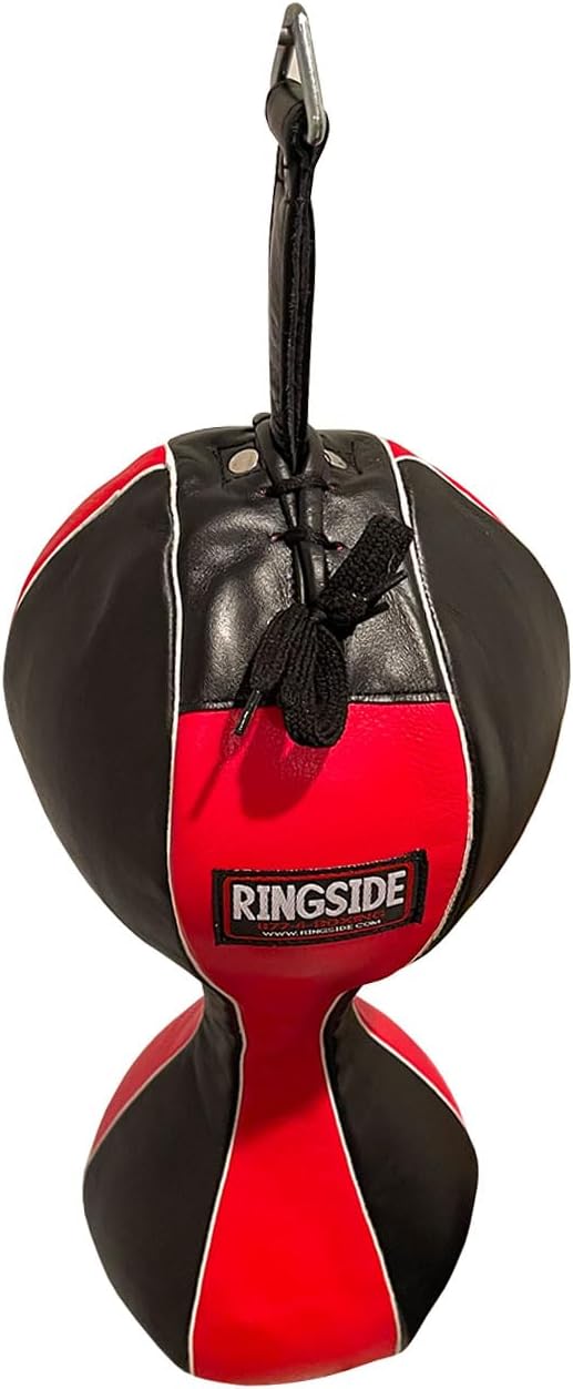 Ringside Unisex-Erwachsene DDEB Tasche mit Zwei Enden, Rot/Schwarz, 16" W x 2" H