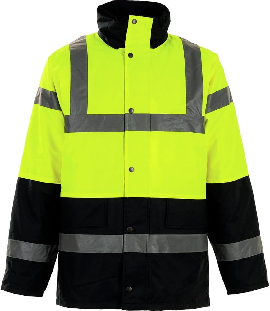 PORS466YERL - Hi-Vis Contrast Traffic J Yellow - Large R - Large EU / Large UK