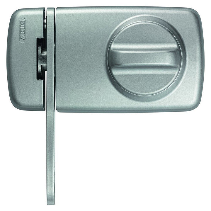 ABUS Türzusatzschloss 7030 mit Sperrbügel und Drehknauf , von Aussen auf- und abschliessbar , Zusatz