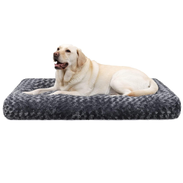 KSIIA Hundebett Grosse Hunde, Waschbar Hundekissen flauschig, Hundematte für grosse, mittelgrosse Hu