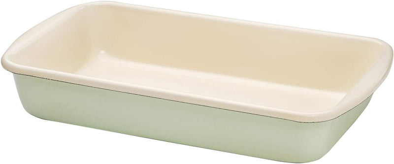 Riess, 0436-006, Auflaufform 38/22.5, CLASSIC - BUNT/PASTELL, Farbe Nilgrün, Masse 38 x 22.5 cm, Höh