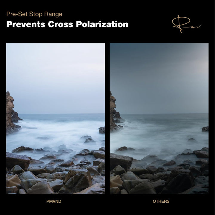 PolarPro - Vario VND - 95 mm - 6–9 Blendenstufen - Edition II - Peter McKinnon - Keine Vignettierung