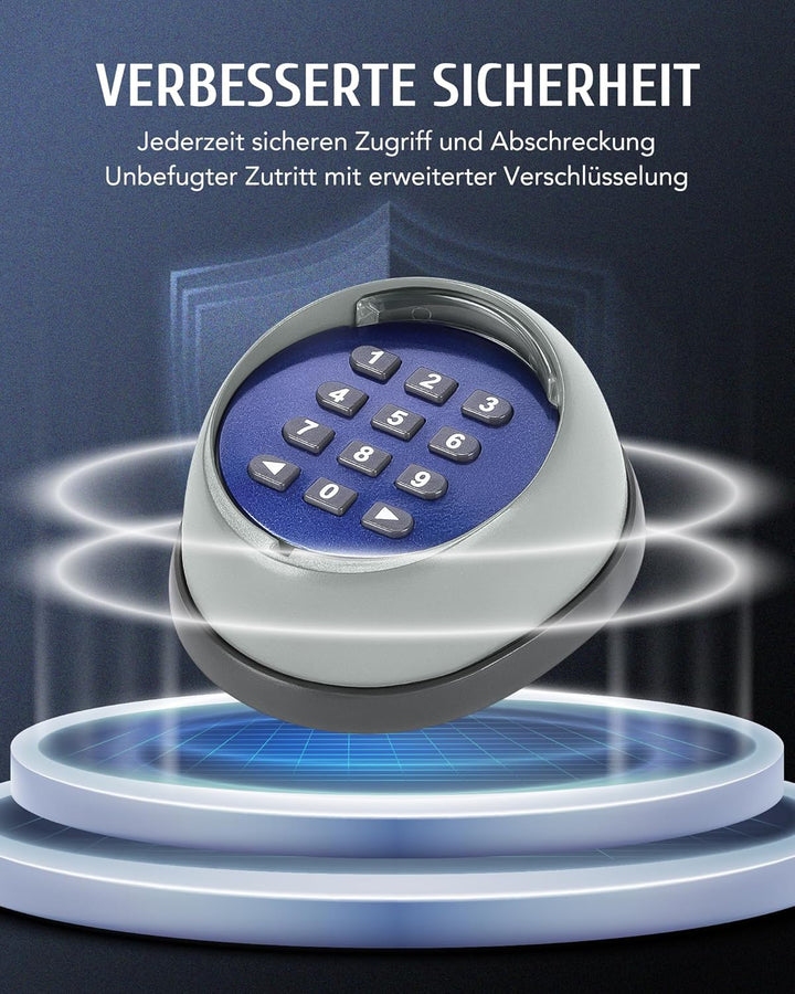 CO-Z Kabellose Codetastatur Schiebetorantrieb mit Tastatur Codetaster Garagentor Schiebetor Flügelto