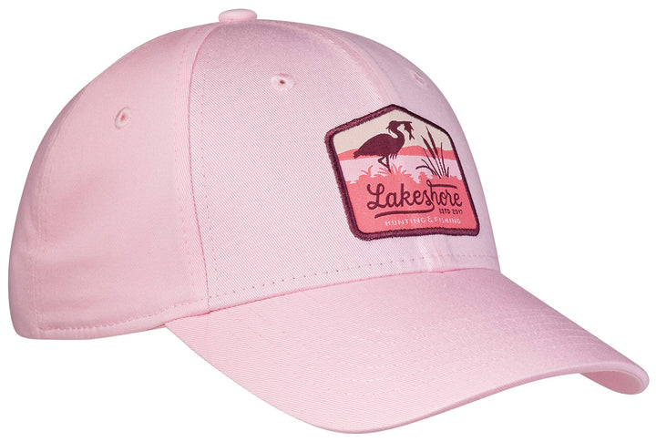 Lakeshore® Jagd Cap, Angel, Outdoor, 100% Baumwolle, Damen, Rosa