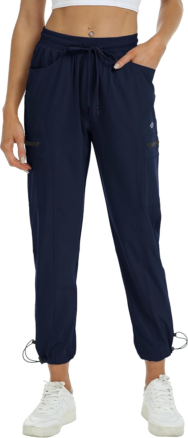 MoFiz Damen Wanderhose Trekkinghose Schnelltrocken Sporthose Funktionshose Wasserdicht Arbeitshose O