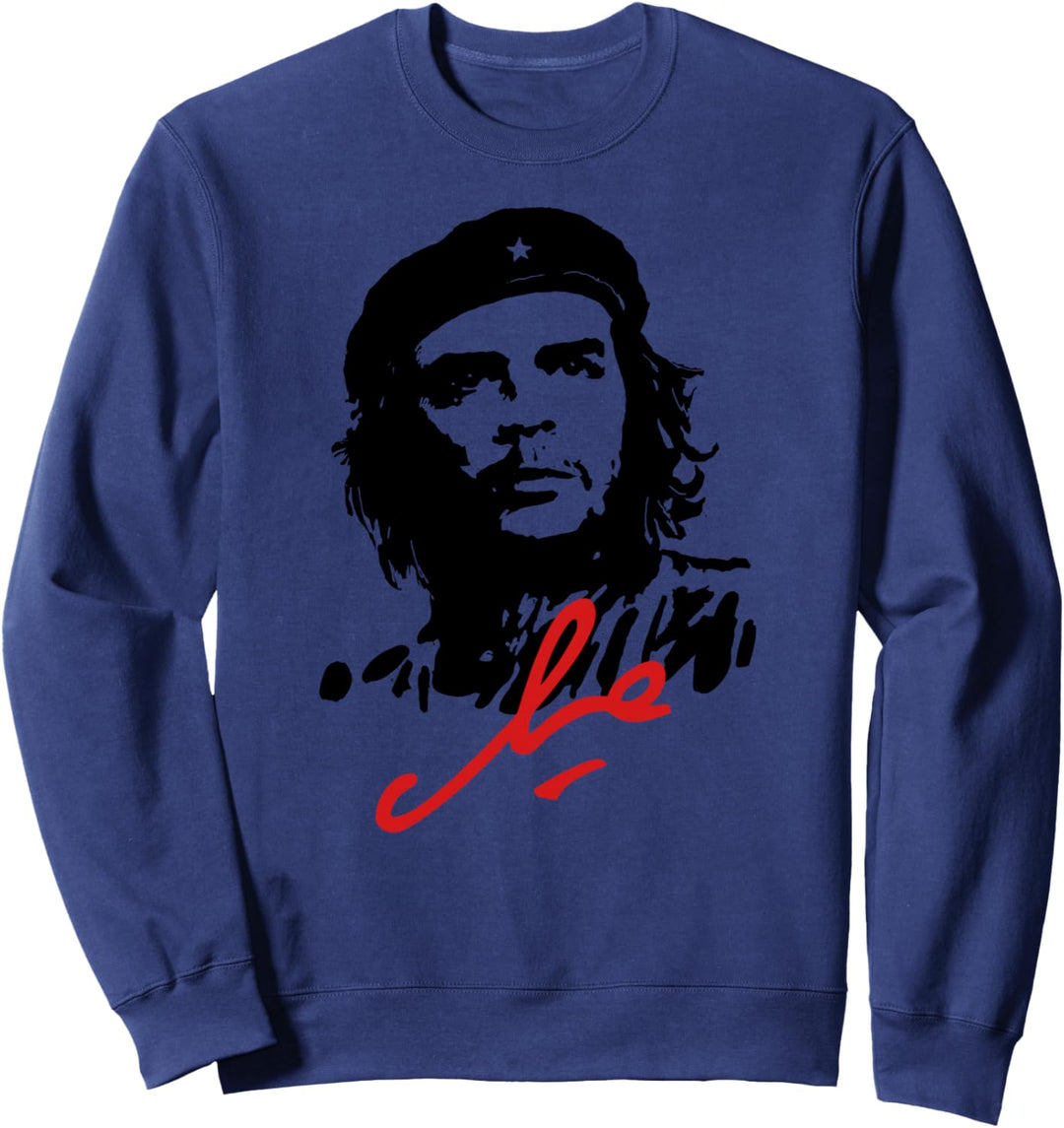 Che Guevara Kuba Rebel Signature Guerilla Icon Revolution Sweatshirt