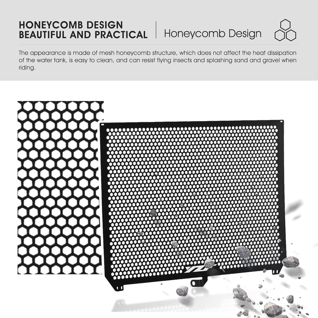 MOLONG Motorradzubehör Kühlerschutzgitter Schutzgitter für YZF R6 2017-2020