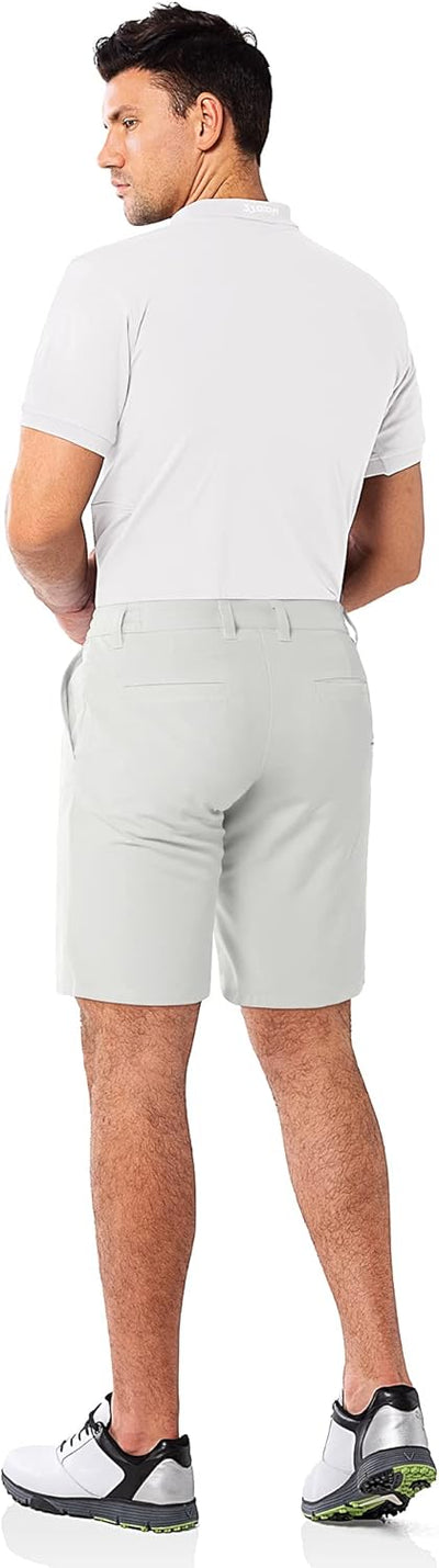 33,000ft Herren Golf Shorts Stretch Bermuda Shorts UPF 50+ Leichte Kurze Golfhose Chino Shorts Summe