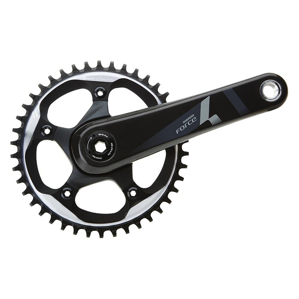 Sram Force Kurbel Und Garnituren 17.2 x 17.2 x 3 cm Schwarz, 17.2 x 17.2 x 3 cm Schwarz