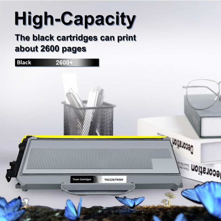 LOSMANN 4X Toner kompatibel als Ersatz für Brother TN-2120 TN2120 für Brother DCP-7030 DCP-7040 DCP-