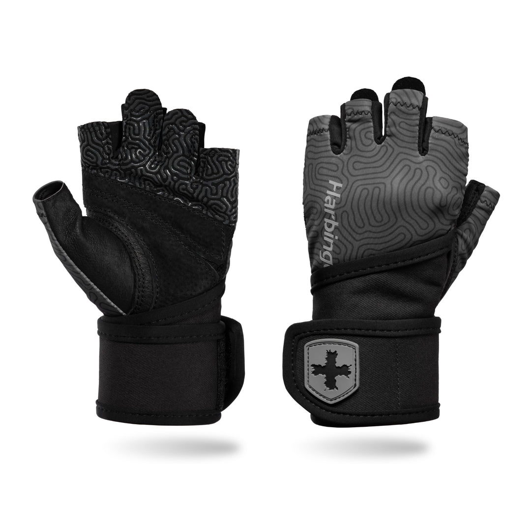 Harbinger Pro Wristwrap Handschuhe S carbon, S carbon