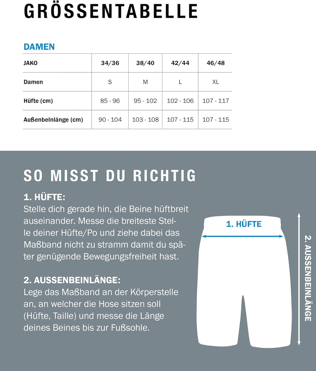 JAKO Sport Shorts Herren Competition 2.0 I Praktische Sporthose Herren kurz mit Elastischem Bund I M