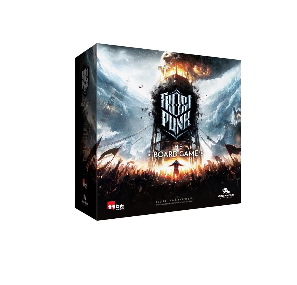 Glass Cannon Unplugged | Frostpunk: Das Brettspiel Alter 16+ 1-4 Spieler 120-150 Minuten Spieldauer,