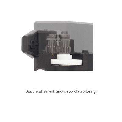 IMETRX Dual Drive Gear Extruder Bowden Extruder Zahnrad für Prusa i3 Anycubic Mega Creality Ender 3