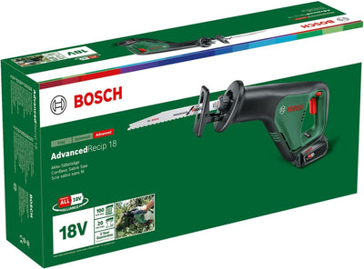 Bosch Akku Säbelsäge AdvancedRecip 18 (ohne Akku, 18 Volt System, im Karton) AdvancedRecip 18 I ohne