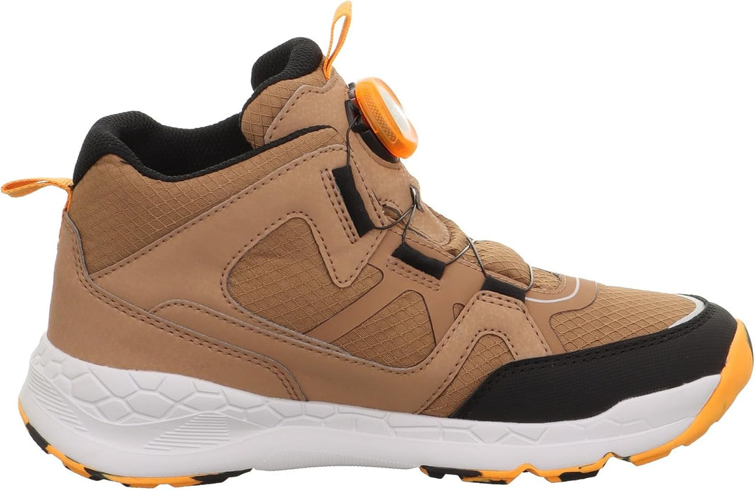 Superfit Jungen FREE RIDE leicht gefütterte Gore-Tex Sneaker 35 EU Schmal Braun Orange 3000, 35 EU S
