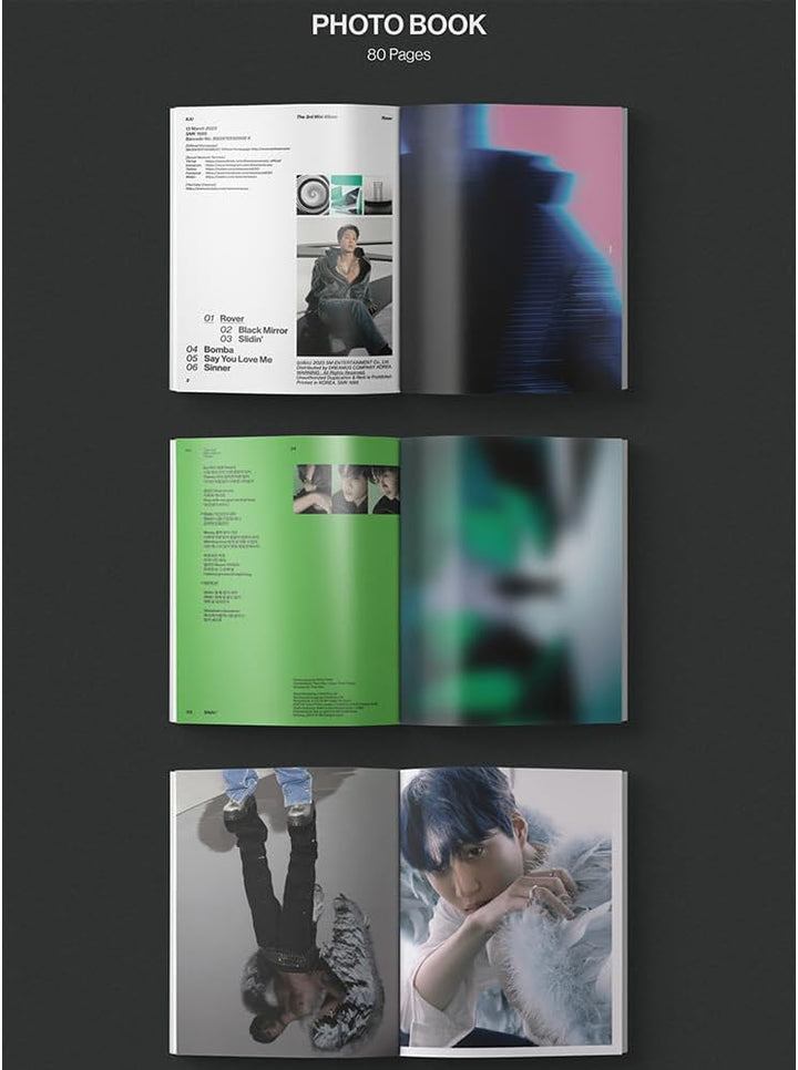 KAI EXO - Rover [Photo Book Ver.2] Album+Folded Poster (+ 1 Folded Poster)