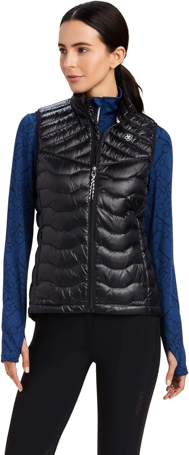 ARIAT Unisex Ideal Down Vest Weste XXL Ir Black, XXL Ir Black