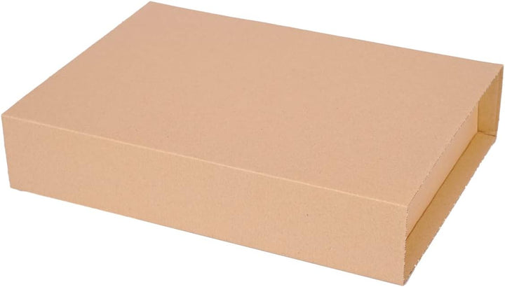 200 Buchverpackungen 310 x 250 x 20-70 mm braun Kartonagen BV-4