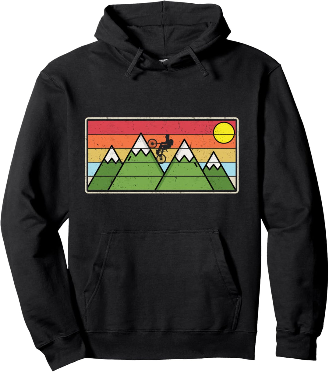 Mountainbiker Off-Road-Bike Trail-Fahrer Pullover Hoodie