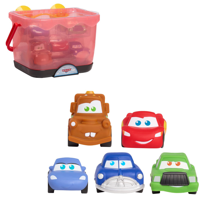 Disney und Pixar Cars Bade-Caddy mit 5 Badefiguren