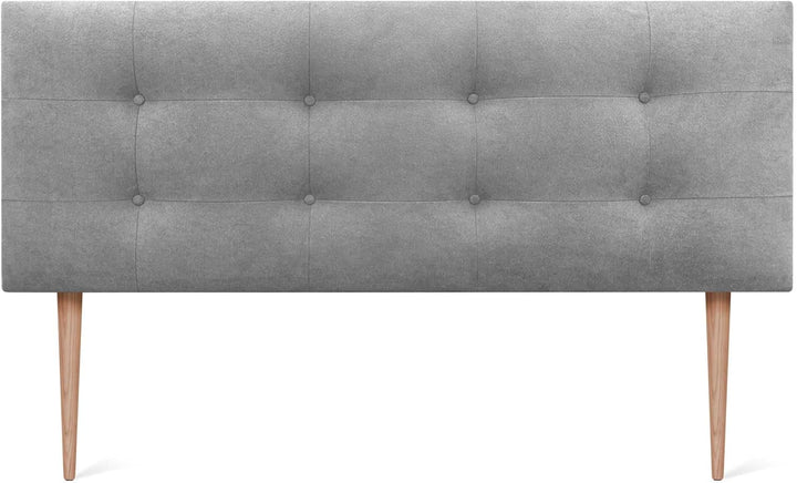 DHOME Kopfteil, gepolstertes Bett Kopfteil 8cm dick. Gepolstertes Kopfteil ACUALINE Stoff und Kunstl