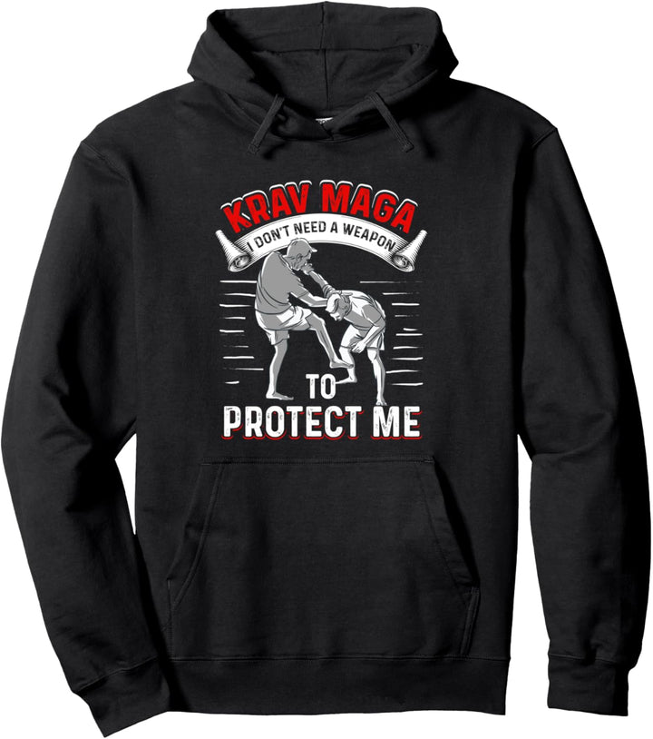 Krav Maga Selbstverteidigung Martial Arts Krieger Krav Maga Pullover Hoodie